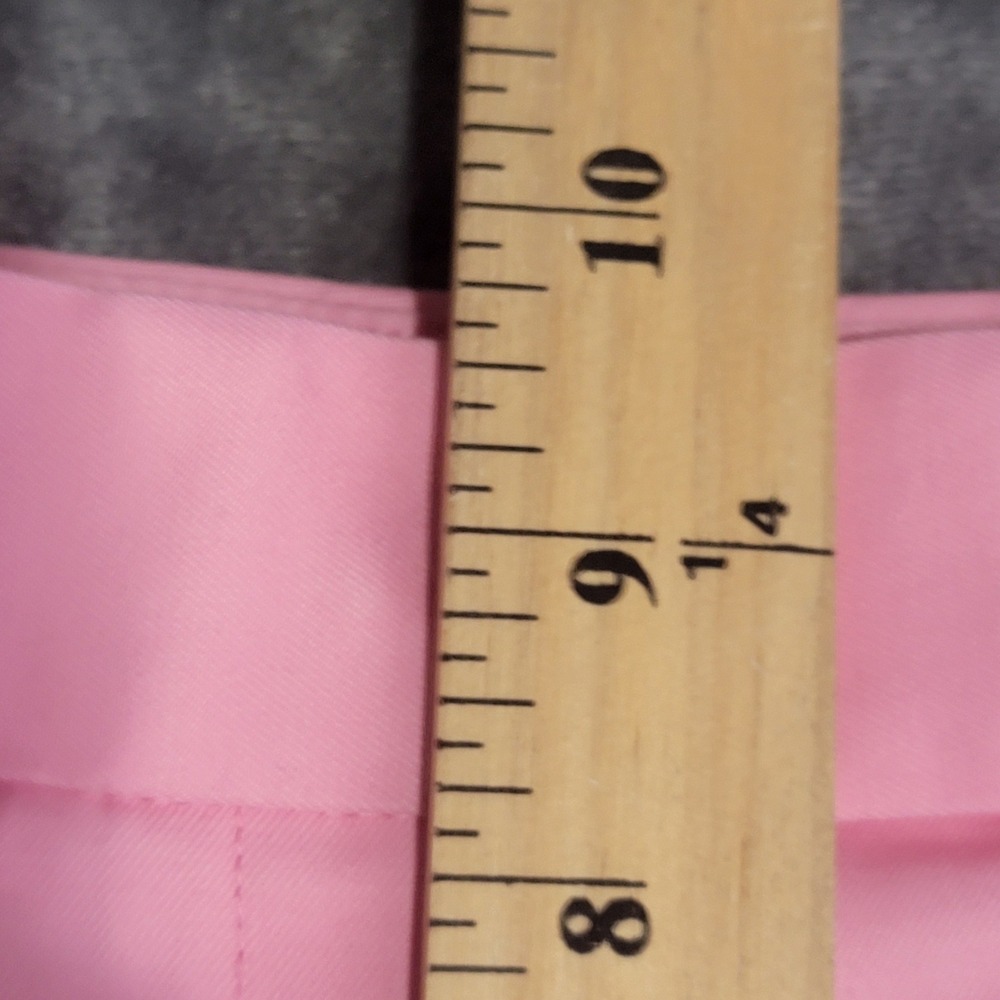 Brooks Brothers Shorts Womens 8 Pink Cotton Twill Bermuda Chino Old Money Preppy - Picture 11 of 12